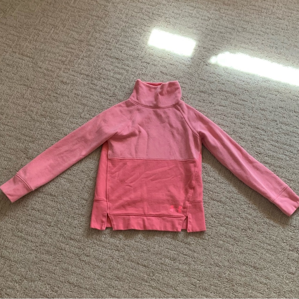 Pink Under Armour Sweatshirt-Girls YSM